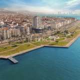  İzmir Bostanlı'da Deniz Manzaralı Sahile Sıfır Geniş Daireler Karşıyaka 8143927 thumb0