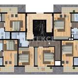  Wohnungen mit Meerblick nahe des Zentrums in einem Komplex in Alanya Alanya 8143931 thumb14