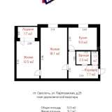  Продам уютную 2х комнатную квартиру в центре гп Свислочь Дружный  8044538 thumb12