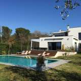  Located in a very residential area of Mougins, contemporary villa of 250 m2 (lounge of 80 m2, fully fitted kitchen, 5 bedrooms, 3 bathrooms, wine cellar, fitness room). High quality fixtures/fittings. Large terrace facing south and huge deck around pool.  Mougins 4045967 thumb0