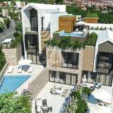  Tivat, Donja Lastva'da deniz manzaralı, özel havuzlu ve yer altı garajlı yeni bir komplekste lüks şehir evi villası! Donja Lastva 8046160 thumb1