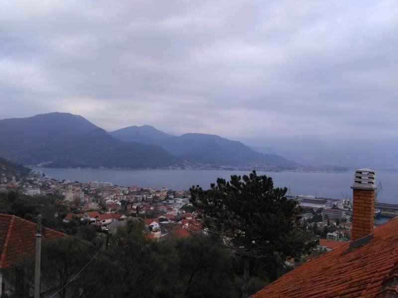 The three-storey building is located in the town of Biela (Herceg Novi Bay)