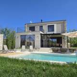  ISTRIA, MOTOVUN, SURROUNDINGS - Beautiful villa in front of a green zone with a panoramic view and complete privacy Karojba 8152377 thumb1
