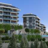  Apartamentos con vistas a ciudad y mar en complejo en Alanya Kargıcak Alanya 8152453 thumb8