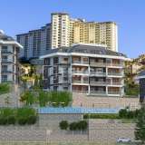  Apartamentos con vistas a ciudad y mar en complejo en Alanya Kargıcak Alanya 8152453 thumb2