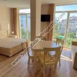  Pool view luxury furnished studio apartment for sale in year-round luxury Dawn Park, 600 m from beach, Sunny beach Bulgaria Sunny Beach 8055138 thumb1