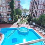  Pool view furnished 1-bedroom apartment with garden for sale in complex Tarsis Club & SPA, 700m from the beach in Sunny beach, Bulgaria Sunny Beach 7961827 thumb0