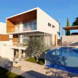  Luxury Five Bedroom Detached Villa For Sale In Chloraka, Paphos - Title Deeds (New Build Process)The villa is offering luxury living with a contemporary modern design and panoramic views over the Mediterranean Sea. The villas are set over three le Chloraka 7165020 thumb5
