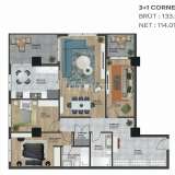  Lyxiga Lägenheter i ett Omfattande Projekt i Bursa Nilüfer Nilufer 8167459 thumb22