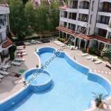  Продается меблированная однокомнатная квартира студия с видом на бассейн в Шато Валон / Chateau Valon 450м. от пляжа Солнечного берега, Болгария Солнечный берег 7967600 thumb0