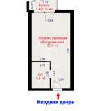  Продается 1 комнатная квартира по ул.Брилевская,33,Минск-Мир Минск 7768905 thumb1