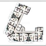  Шикарные Квартиры в Комплексе с Бассейном в Оба, Алания Аланья 8073411 thumb18