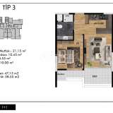  1-Zimmer-Wohnungen mit großen Balkonen in Mezitli Mersin Mezitli 8073488 thumb22