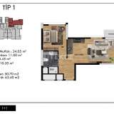  1-Zimmer-Wohnungen mit großen Balkonen in Mezitli Mersin Mezitli 8073488 thumb27