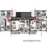  Elegante Wohnungen in einem neuen Komplex in Meeresnähe in Alanya Alanya 8073623 thumb9
