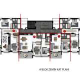  Elegante Wohnungen in einem neuen Komplex in Meeresnähe in Alanya Alanya 8073624 thumb9