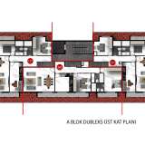  Elegante Wohnungen in einem neuen Komplex in Meeresnähe in Alanya Alanya 8073624 thumb12