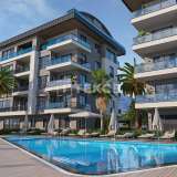  Eleganta Lägenheter i ett Socialt Komplex med Pool i Oba Alanya Alanya 8073772 thumb2