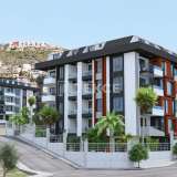  安塔利亚（Antalya）省阿拉尼亚（Alanya）市带公共泳池的城市景观公寓出售 阿拉尼亚 8073936 thumb0