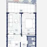  Rafailovici'de inşaat halindeki yeni konut kompleksinde 45 m2 tek odalı daire (%3 ​​vergi ödemeden) Rafailovici 8173990 thumb12
