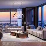  Meerblick Wohnungen in einem Komplex mit Sicherheit in İzmir Konak Konak 8074100 thumb10