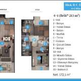  Duplex villa's in een complex met beveiliging in Altintas Aksu 8074298 thumb15