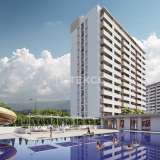  梅尔辛开发项目中的海景和市景公寓 Mezitli 8074357 thumb3