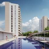  梅尔辛开发项目中的海景和市景公寓 Mezitli 8074357 thumb2