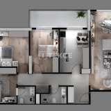  Квартиры с 3 Спальнями в Престижном Проекте в Бурсе, Нилюфер Nilufer 8074371 thumb33