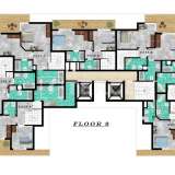  Wohnungen in einer Anlage mit Gemeinschaftspool in Mahmutlar Alanya Alanya 8074617 thumb14