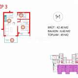  Wohnungen mit Meerblick und einem einzigen Block in Alanya Alanya 8175226 thumb19
