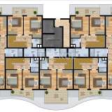  Stylish Flats in a Complex Intertwined Nature in Alanya Oba Alanya 8075235 thumb41