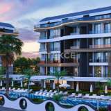  Stylish Flats in a Complex Intertwined Nature in Alanya Oba Alanya 8075235 thumb5