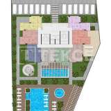  Meerblick-Wohnungen in einem Komplex mit Innenpool in Alanya Alanya 8175244 thumb31