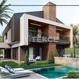  Semi-Detached Houses with Private Pools in Antalya Esentepe 8075467 thumb1