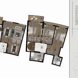  Appartementen in Complex met Kunstmatige Waterval in Kocaeli Basiskele 8075502 thumb19