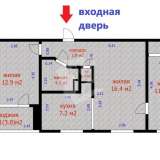  Продается трехкомнатная квартира по адресу ул Богдановича 78 Минск 7676370 thumb19