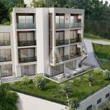  Строящиеся квартиры с видом на море в новом жилом комплексе в Тивате - Студия 27.6м2 Тиват 8078444 thumb6