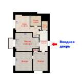  2-х комнатная квартира по улице Ульяновская, дом 4 Минск 7678451 thumb21
