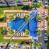  Продается люксовая меблированная однокомнатная квартира - студия с видом на бассейн в Каскадас Фемили Резорт 500м от пляжа, Солнечный берег, Болгария  Солнечный берег 7878661 thumb63