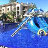  Продается люксовая меблированная однокомнатная квартира - студия с видом на бассейн в Каскадас Фемили Резорт 500м от пляжа, Солнечный берег, Болгария  Солнечный берег 7878661 thumb82