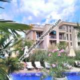  Продается люксовая меблированная однокомнатная квартира - студия с видом на бассейн в Каскадас Фемили Резорт 500м от пляжа, Солнечный берег, Болгария  Солнечный берег 7878661 thumb149
