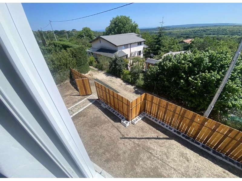 NEW HOUSE on two floors in Borovets South, next to the main road, Varna.