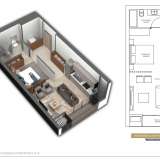  Однокомнатная квартира 41,7 м2 в новом доме, в элитном районе в элитном комплексе ПАМК, Бар. Бар 7980540 thumb30