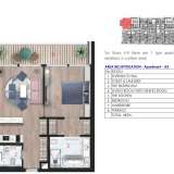  Budva'da denize sıfır yeni otel daire kompleksinde 134m2 2 yatak odalı daire. Budva 7981304 thumb19