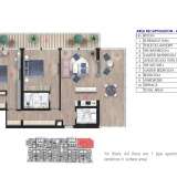  2-комнатная квартира 134м2 в новом гостиничном комплексе апартаментов на первой линии моря в Будве Будва 7981469 thumb1