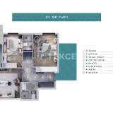  Appartements d'Architecture Horizontale avec Vue sur la Forêt à Izmir Guzelbahce 8181886 thumb24