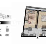  2-Schlafzimmer-Wohnungen 300 m von der Metro in İstanbul Gaziosmanpasa 8182875 thumb11