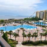  Beachfront stunning sea & pool view furnished 1-bedroom apartment for sale in breath-taking 4**** Majestic right on the beach of Sunny beach, Bulgaria Sunny Beach 7883748 thumb0