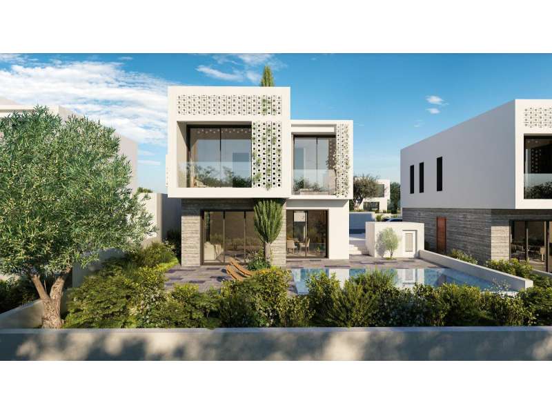 new and unique Oasis Villas, located in the popular Tombs of the Kings, Paphos.